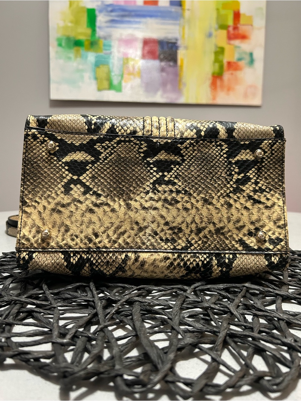 Brahmin Small Caroline Cavier Felix Satchel Crossbody -NWT- Read Description - Picture 13 of 13